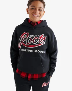 Roots Kids Plaid Applique Hoodie*Kids Sweatshirts & Sweatpants|Kids