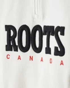 Roots Kids Retro Microfleece Half Zip Stein*Kids Sweatshirts & Sweatpants|Activewear