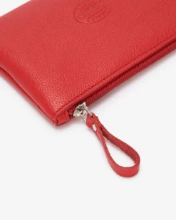 Roots Large Zip Pouch Cervino*Women Leather Accessories|Leather Accessories