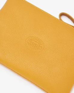 Roots Large Zip Pouch Cervino*Women Leather Accessories|Leather Accessories