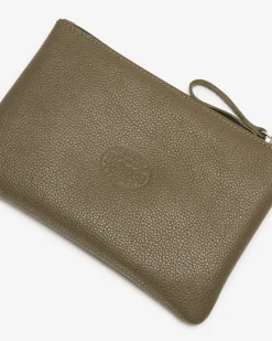 Roots Large Zip Pouch Cervino*Women Leather Accessories|Leather Accessories