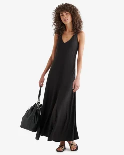 Roots Linen V-Neck Dress*Women Dresses & Skirts