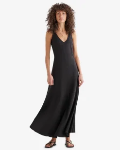 Roots Linen V-Neck Dress*Women Dresses & Skirts