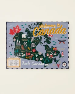 Roots Map Of Canada 1000 Piece Puzzle*Women Home