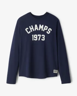 Roots Mens 1973 Champs Raglan Long Sleeve T-Shirt* T-Shirts & Graphic Tees