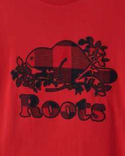 Roots Mens Cooper Plaid T-Shirt* Tops|T-Shirts & Graphic Tees
