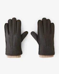 Roots Mens Cuff Deerskin Glove* Gloves
