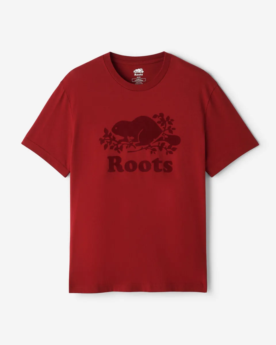 Roots Mens Organic Cooper Beaver T-Shirt* T-Shirts & Graphic Tees