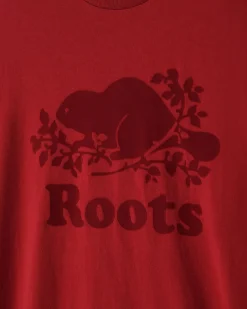 Roots Mens Organic Cooper Beaver T-Shirt* T-Shirts & Graphic Tees