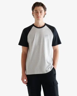 Roots Mens Organic Cooper Blocked T-Shirt* T-Shirts & Graphic Tees