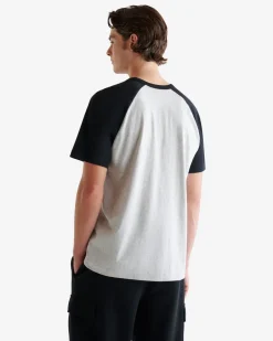 Roots Mens Organic Cooper Blocked T-Shirt* T-Shirts & Graphic Tees