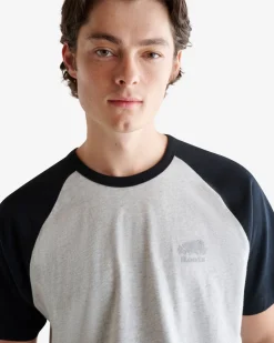 Roots Mens Organic Cooper Blocked T-Shirt* T-Shirts & Graphic Tees