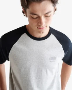 Roots Mens Organic Cooper Blocked T-Shirt* T-Shirts & Graphic Tees