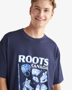 Roots Mens Hockey T-Shirt* T-Shirts & Graphic Tees