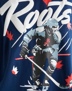 Roots Mens Super Hockey Long Sleeve T-Shirt* T-Shirts & Graphic Tees|Tops