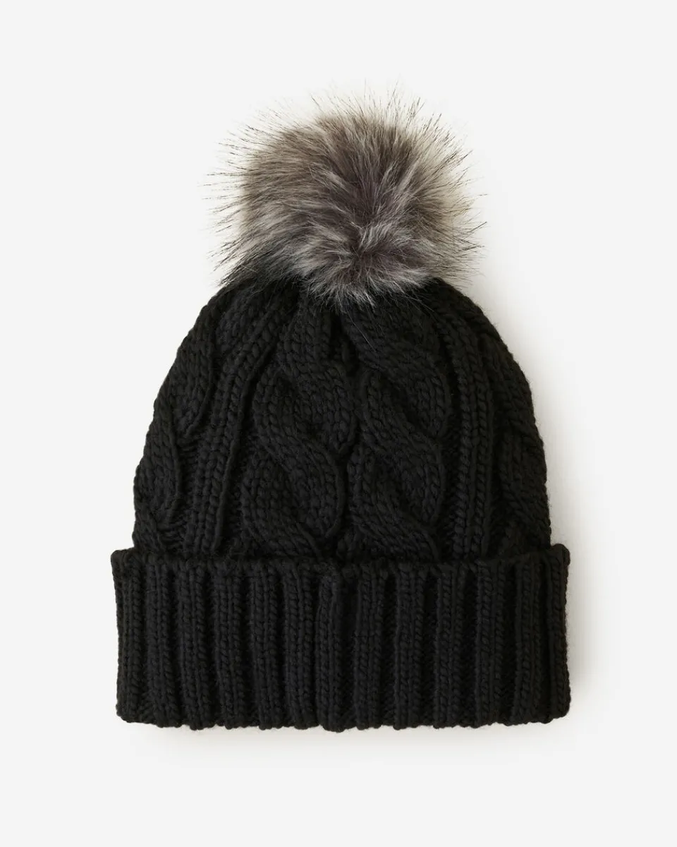 Roots Olivia Cable Toque*Women Hats