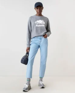 Roots Organic Original Crew Sweatshirt*Women Sweatshirts & Sweatpants