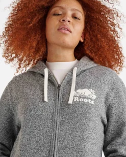Roots Organic Original Full Zip Hoodie*Women Sweatshirts & Sweatpants|Sweatshirts & Hoodies