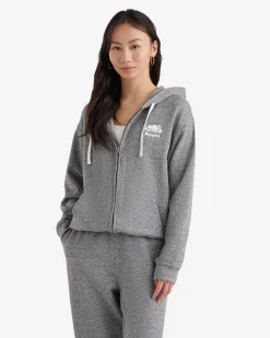 Roots Organic Original Relaxed Full Zip Hoodie*Women Sweatshirts & Sweatpants