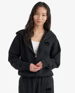Roots Organic Original Relaxed Full Zip Hoodie*Women Sweatshirts & Sweatpants