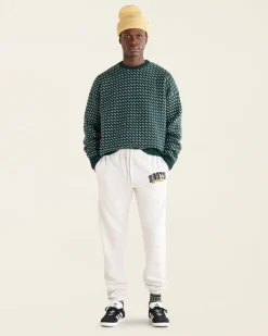 Roots Plaid Applique Sweatpant* Sweatpants