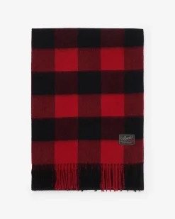 Roots Plaid Wool Scarf*Women Scarves & Wraps
