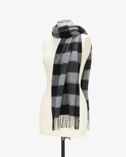 Roots Plaid Wool Scarf*Women Scarves & Wraps