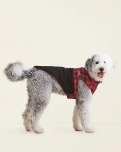 Roots Pooch Park Plaid Sherpa Size 24*Women Pet