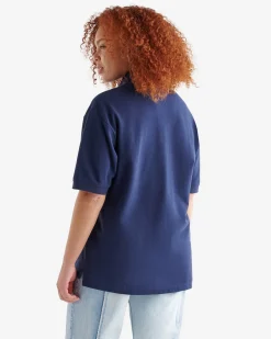 Roots RBA Oversized Short Sleeve Pocket Polo* Tops