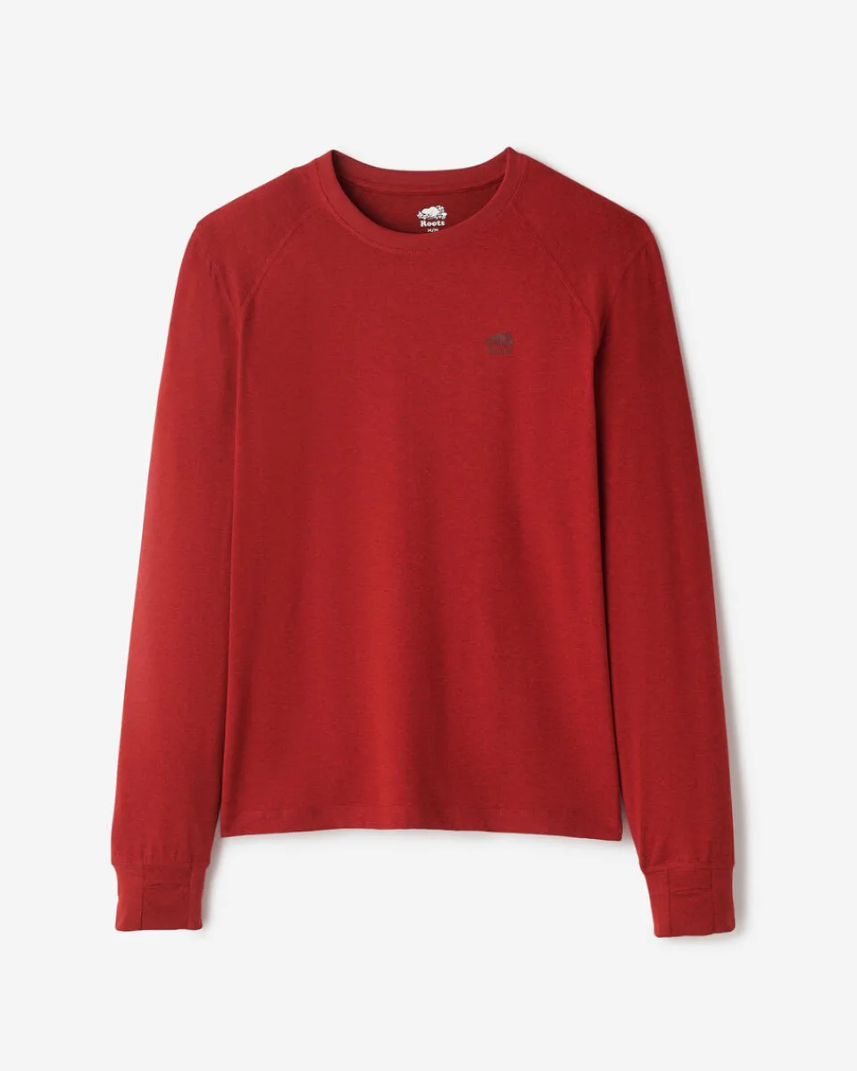 Roots Renew Long Sleeve T-Shirt* Activewear|Tops