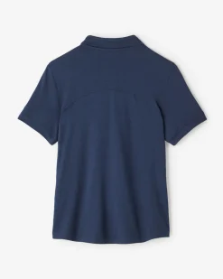 Roots Renew Short Sleeve Polo*Women Activewear|Active Tops