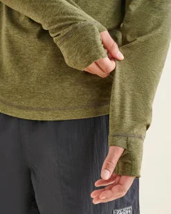 Roots Renew Zip Stein* Active Tops