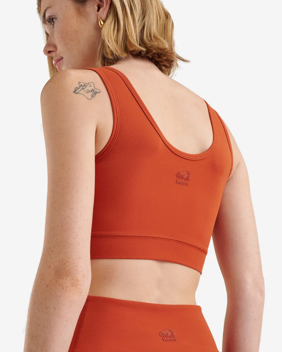 Roots Restore Crop Tank*Women Active Tops