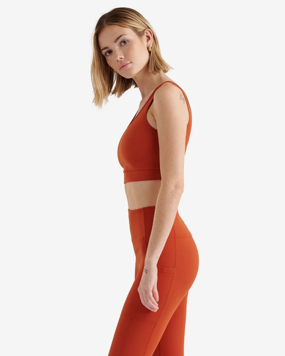 Roots Restore Crop Tank*Women Active Tops