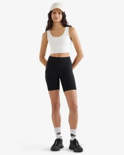 Roots Restore Pocket Bike Short 7 Inch*Women Active Shorts|Activewear