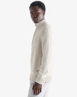 Roots Robson Relaxed Half Zip Stein Sweater* Tops|Sweaters & Cardigans