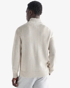 Roots Robson Relaxed Half Zip Stein Sweater* Tops|Sweaters & Cardigans