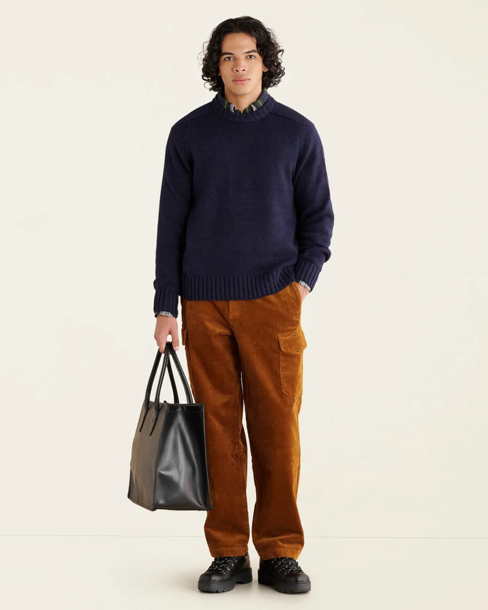 Roots Robson Relaxed Saddle Crew Sweater* Sweaters & Cardigans