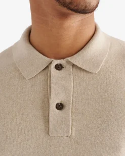 Roots Severn Long Sleeve Sweater Polo* Sweaters & Cardigans