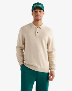 Roots Severn Long Sleeve Sweater Polo* Sweaters & Cardigans