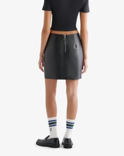 Roots Short Leather Skirt*Women Bottoms|Dresses & Skirts