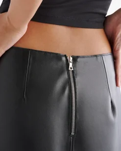 Roots Short Leather Skirt*Women Bottoms|Dresses & Skirts