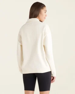 Roots Sporting Goods Relaxed Half Zip Polo*Women Sweatshirts & Sweatpants