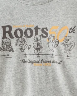 Roots Toddler 50 Years Of Buddy T-Shirt*Kids Tops|T-Shirts & Graphic Tees