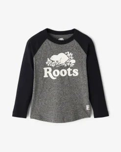 Roots Toddler Cabin Baseball T-Shirt*Kids Tops|T-Shirts & Graphic Tees