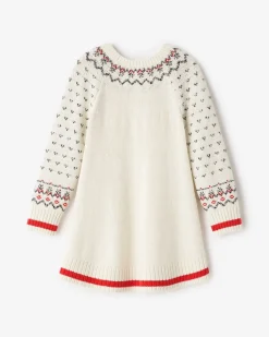 Roots Toddler Girls Cabin Fair Isle Dress*Kids Dresses
