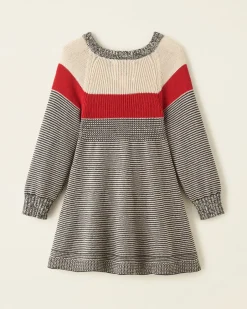 Roots Toddler Girls Cabin Knit Stripe Dress*Kids Dresses