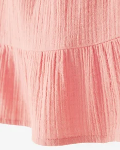 Roots Toddler Girls Crinkle Ruffle Dress*Kids Dresses