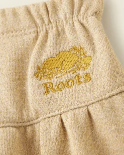 Roots Toddler Girls Gold Sparkle Skirt*Kids Dresses