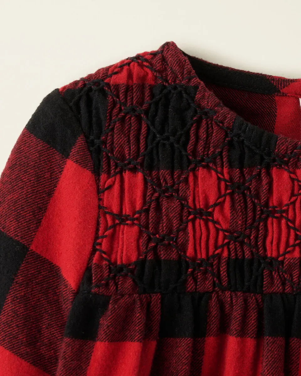 Roots Toddler Girls Park Plaid Dress*Kids Dresses